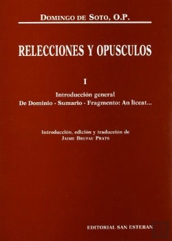 Bertrand.pt - Relecciones Y Opúsculos. Edición Crítica Bilingüe En Iv Volúmenes: Vol. I: Introducción General. De