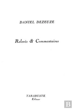 Bertrand.pt - Releves Et Commentaires - Daniel Dezeuze