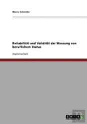 Reliabilitat Und Validitat Der Messung Von Beruflichem Status