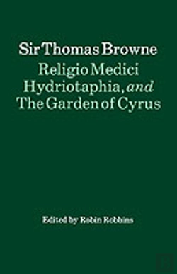 Bertrand.pt - Religio Medici, Hydriotaphia And The Garden Of Cyrus