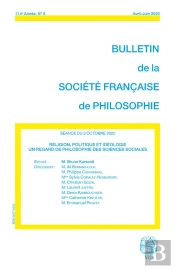Religion, Politique Et Ideologie Un Regard De Philosophie Des Sciences Sociales