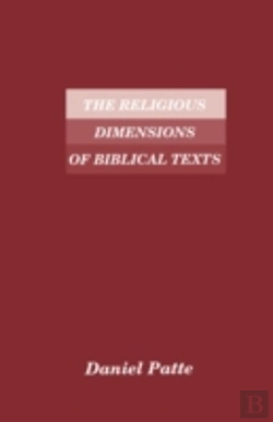 Bertrand.pt - Religious Dimensions Of Biblical Texts