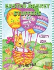 Religious Easter Basket Stuffers Activity Book For Toddlers Boys And Girls Ages 1-5