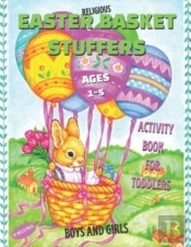 Religious Easter Basket Stuffers Activity Book For Toddlers Boys And Girls Ages 1-5
