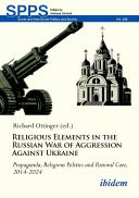 Religious Elements In The Russian War Of Aggression Against Ukraine