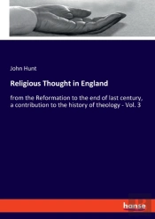 Religious Thought In England