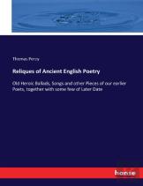 Reliques Of Ancient English Poetry