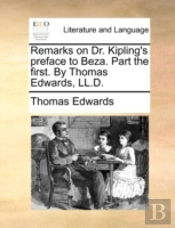 Remarks On Dr. Kipling'S Preface To Beza