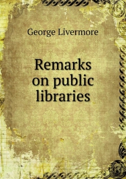 Bertrand.pt - Remarks On Public Libraries