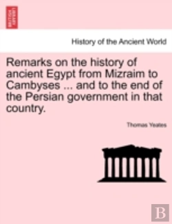 Bertrand.pt - Remarks On The History Of Ancient Egypt
