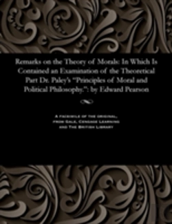 Bertrand.pt - Remarks On The Theory Of Morals