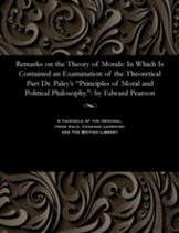 Remarks On The Theory Of Morals