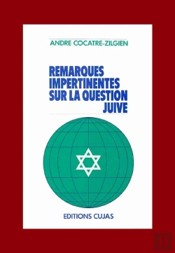 Bertrand.pt - Remarques Impertinentes Sur La Question Juive