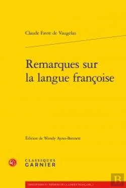 Bertrand.pt - Remarques Sur La Langue Françoise