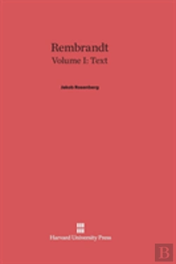 Bertrand.pt - Rembrandt, Volume I, Text