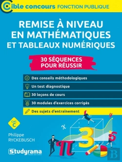 Bertrand.pt - Remise A Niveau En Mathematiques Et Tableaux Numeriques - Categorie C