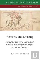 Remorse And Entreaty