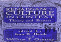 Renaissance Culture In Context