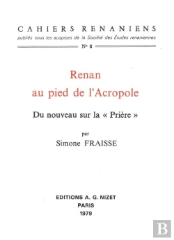 Bertrand.pt - Renan Au Pied De L'Acropole : Du Nouveau Sur La 