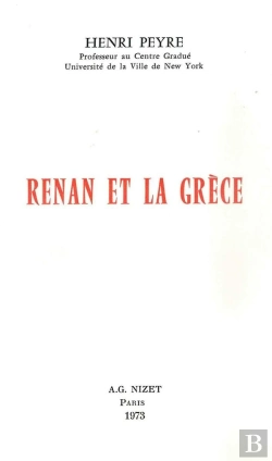 Bertrand.pt - Renan Et La Grèce