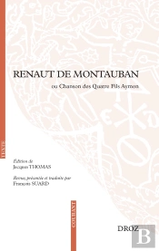 Renaut De Montauban Ou Chanson Des Quatre Fils Aymon