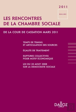 Bertrand.pt - Rencontres Chambre Sociale Cour Cassa. 03/11