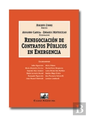 Renegociación De Contratos Públicos En Emergencia