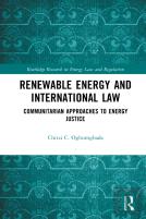 Renewable Energy And International Law