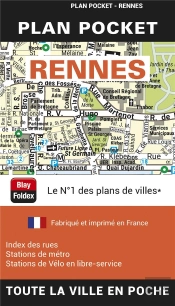 Rennes : Plan Pocket