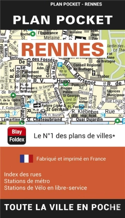 Bertrand.pt - Rennes : Plan Pocket
