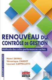 Renouveau Du Contrôle De Gestion : Méthode Des Coûts-Performances Cachés