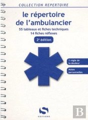 Répertoire De L'Ambulancier (2e Édition)