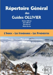 Répertoire Général Des Guides Ollivier  ; L'Index, Les Itinéraires, Les Pyrénéistes