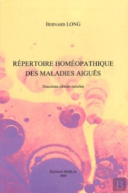 Bertrand.pt - Répertoire Homéopathique Des Maladies Aigües (2e Édition)