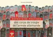 Répertoire Pratique Des Corps De Troupe De L'Armée Allemande