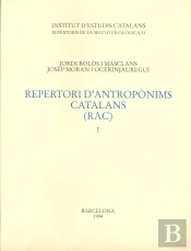 Repertori D'Antropònims Catalans