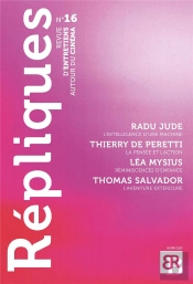Repliques N 16 - Revue D'Entretiens Autour Du Cinema