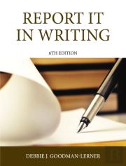 Report It In Writing