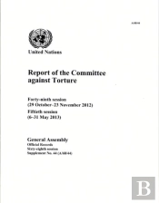 Report Of The Committee Against Torture