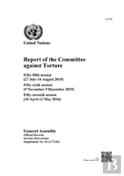 Report Of The Committee Against Torture