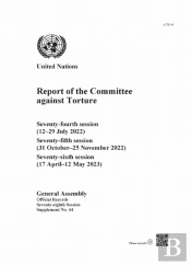 Report Of The Committee Against Torture