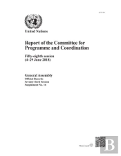 Report Of The Committee For Programme And Coordination
