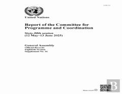 Report Of The Committee For Programme And Coordination