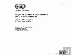 Report Of The Committee On Contributions