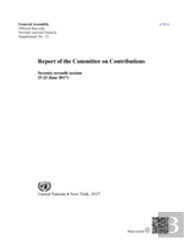 Report Of The Committee On Contributions