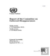 Report Of The Committee On Enforced Disappearances