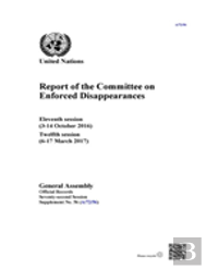 Report Of The Committee On Enforced Disappearances