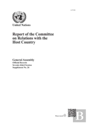 Report Of The Committee On Relations With The Host Country