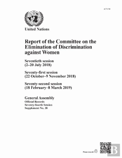 Bertrand.pt - Report Of The Committee On The Elimination Of Discrimination Against Women, Seventy-Fourth Session