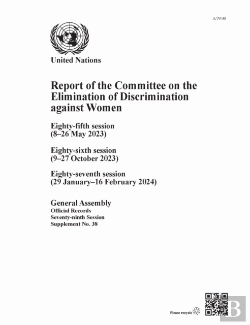 Bertrand.pt - Report Of The Committee On The Elimination Of Discrimination Against Women, Seventy-Ninth Session
